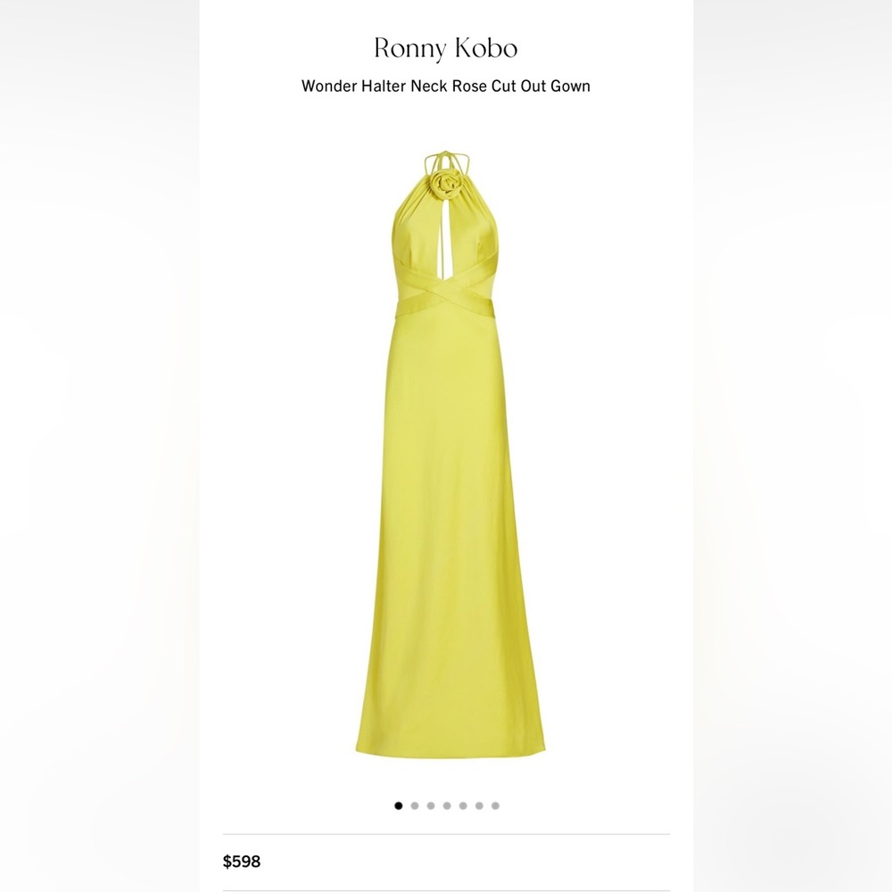 Ronny Kobo dress,never worn,beautiful and classy.